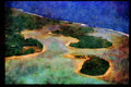 486046 Islands At Muri Beach, Rarotonga, Cook Islands A4 Limited Edition Watercolour Print