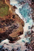 486062 Coastline In West County Clare, Ireland A4 Limited Edition Watercolour Print