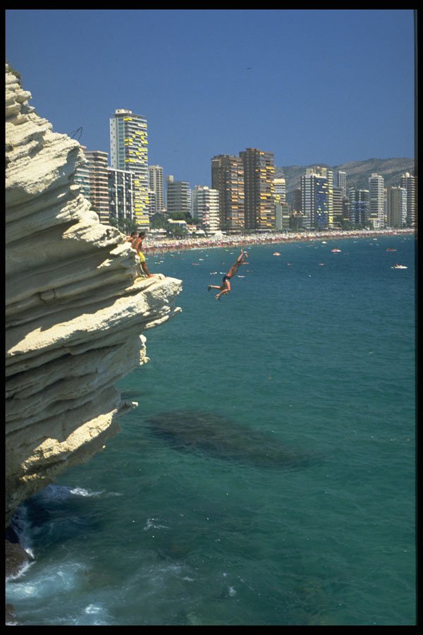 486063 Benidorm, Spain A4 Photo Print