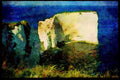 486073 Old Harry Rocks, England A4 Limited Edition Watercolour Print