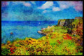 486086 Berry Head, Devon, England A4 Limited Edition Watercolour Print