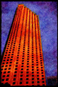 487001 Scotia Bank Plaza Building A4 Limited Edition Watercolour Print