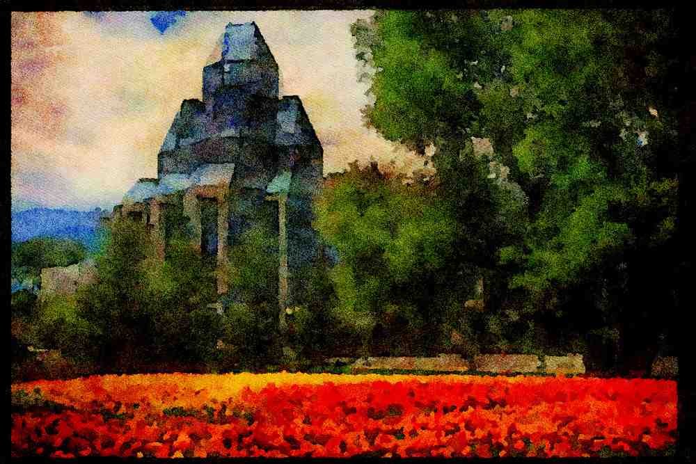 487014 National Art Gallery, Ottawa, Canada A4 Limited Edition Watercolour Print