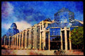 487027 National Gallery Of Canada, Ottawa, Canada A4 Limited Edition Watercolour Print