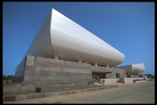 487033 The National Theater, Ghana A4 Photo Print