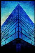 487043 Main Building, Technical School, Biel, Switzerland A4 Limited Edition Watercolour Print