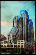 487053 San Francisco Marriot, California A4 Limited Edition Watercolour Print