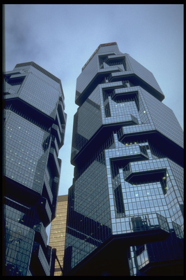 487057 The Lippo Center, Hong Kong A4 Photo Print
