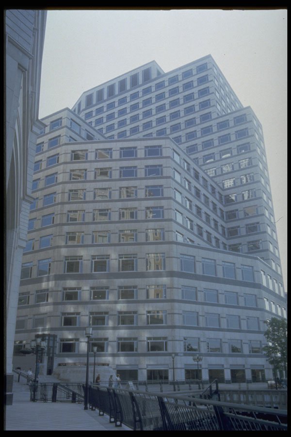 487059 Office Buildings, London Docklands, England A4 Photo Print