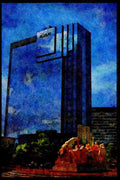 487060 Centenary Square, Birmingham, England A4 Limited Edition Watercolour Print