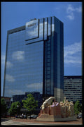487060 Centenary Square, Birmingham, England A4 Photo Print