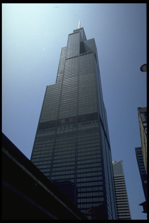 487063 The Sears Tower, Chicago, Illinois A4 Photo Print