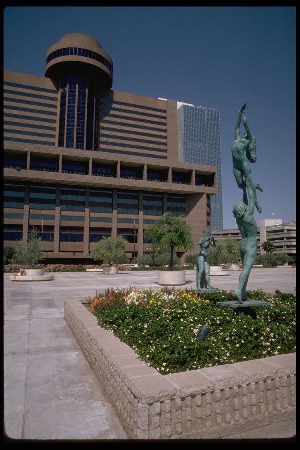 487076 Phoenix Civic Center, Arizona A4 Photo Print