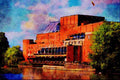 487089 Royal Shakespeare Theater, England A4 Limited Edition Watercolour Print
