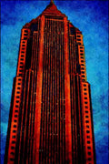 487097 Nations Bank Tower, Atlanta, Georgia A4 Limited Edition Watercolour Print