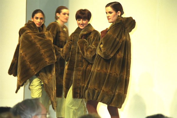 488000 Natural Shadings In Fur Short Jackets A4 Photo Print