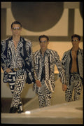 488045 Black And White Patterned Suits A4 Photo Print