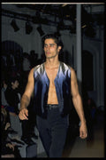 488062 Graduated Waistcoat And Dark Trousers A4 Photo Print