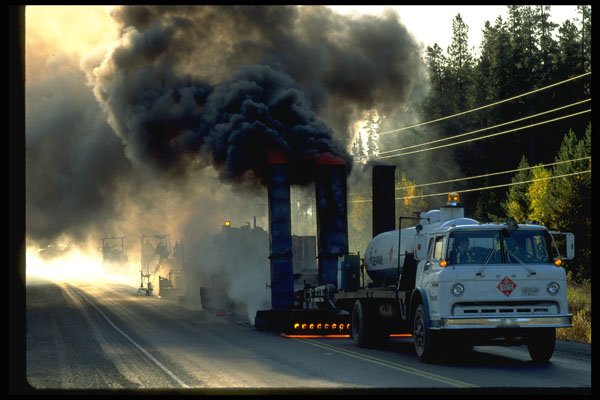 489014 Road Construction, Resurfacing A4 Photo Print