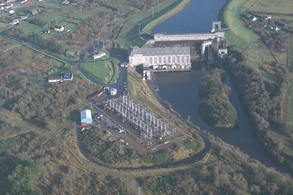 489030 Ardnacrosha Power Station On River Shannon, Ireland A4 Photo Print