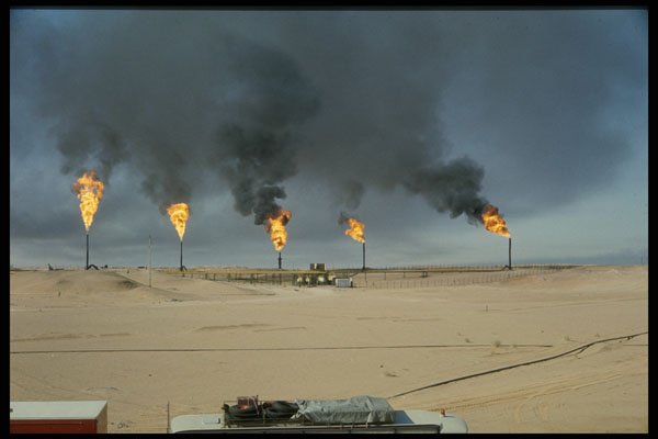 489033 Oil Field Near Hassi Messaoud, Algeria A4 Photo Print