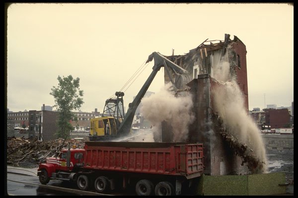 489060 Demolition A4 Photo Print