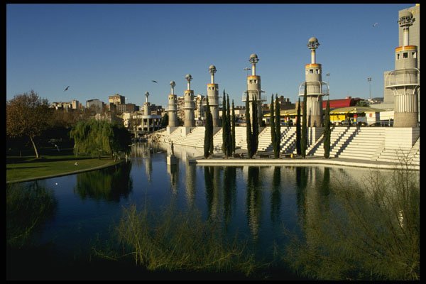 489070 Espana Industrial Park, Barcelona, Spain A4 Photo Print