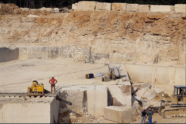489093 Chatillonnais Quarry A4 Photo Print