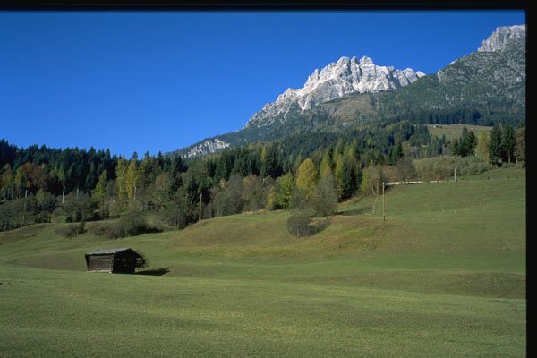490007 High Mountain Pasture Near Interlaken, Switzerland A4 Photo Print