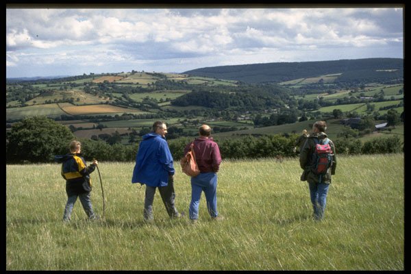 490008 Walking In Shropshire, England A4 Photo Print