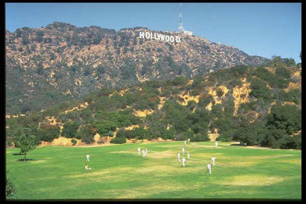 490063 Hollywood Cricket In Los Angeles A4 Photo Print