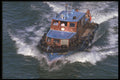 491000 Work Boat In Singapore Harbor A4 Photo Print