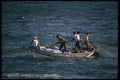 491001 Fishermen In Boat With Net, Tunisia A4 Photo Print