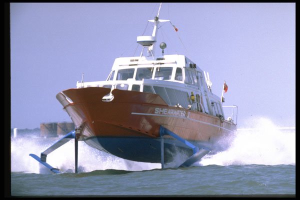 491035 Hydrofoil Ferry A4 Photo Print