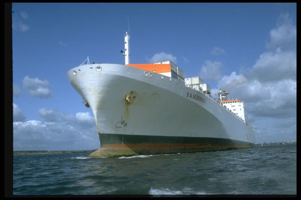 491039 Container Ship, S.A. Sederberg A4 Photo Print