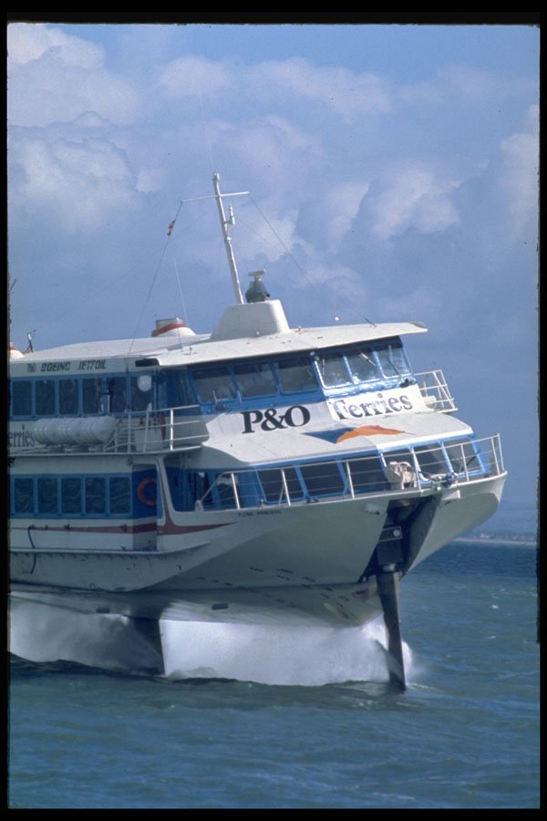 491040 Jet Foil Ferry A4 Photo Print