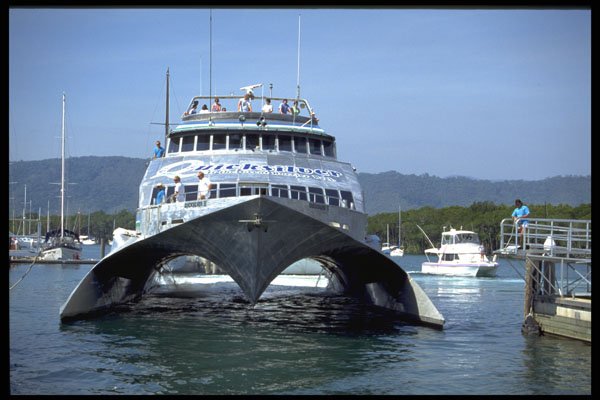 491079 Quicksilver, High Speed Catamaran, Australia A4 Photo Print