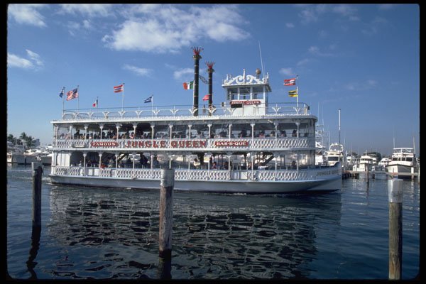 491086 Tour Boat, Orlando, Florida A4 Photo Print