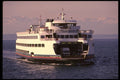 491087 Ferry And Olympic Mountains, Seattle, Washington A4 Photo Print