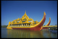 491094 Floating Restaurant Karaweik In Yangoon, Burma A4 Photo Print