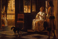 492003 Interieur , Pieter De Hooch A4 Photo Print