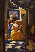 492014 The Love Letter , Jan Vermeer Van Delft A4 Photo Print