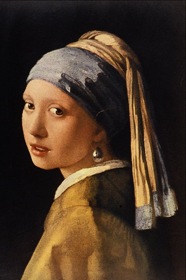 492024 Madchen Mit Perle , Jan Vermeer Van Delft A4 Photo Print