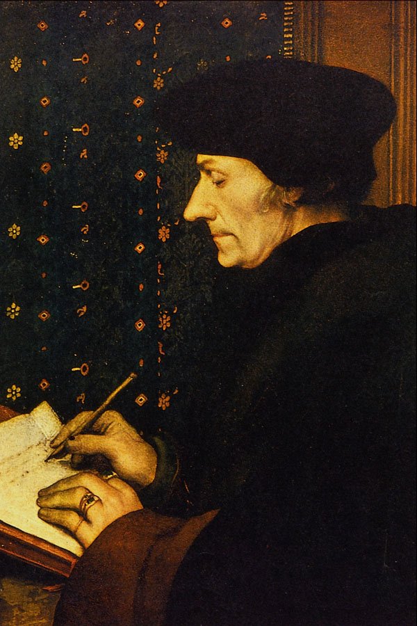 492028 Erasmus , Hans Holbein The Younger A4 Photo Print