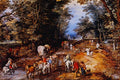 492045 Road In The Woods , Jan Brueghel A4 Photo Print