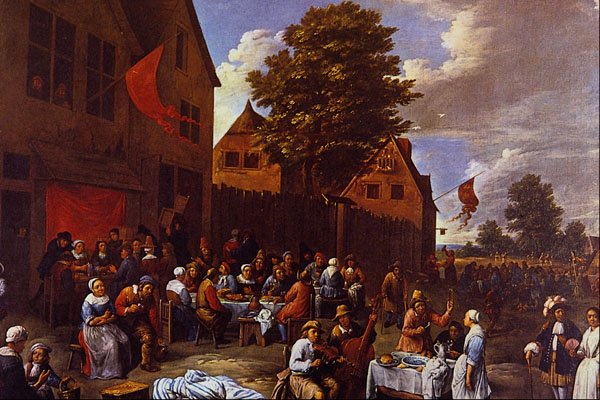 492067 Kermesse , G. Van Tilborgh A4 Photo Print