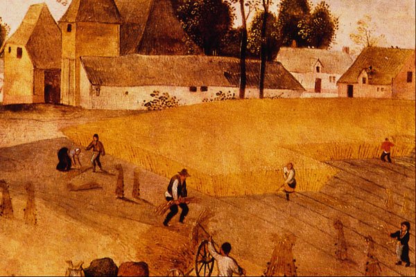 492070 The Summer, The Harvest , Abel Grimmer A4 Photo Print
