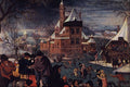 492079 The Skaters , Pieter Brueghel A4 Photo Print