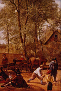 492088 Skittle Players , Jan Havicksz Steen A4 Photo Print