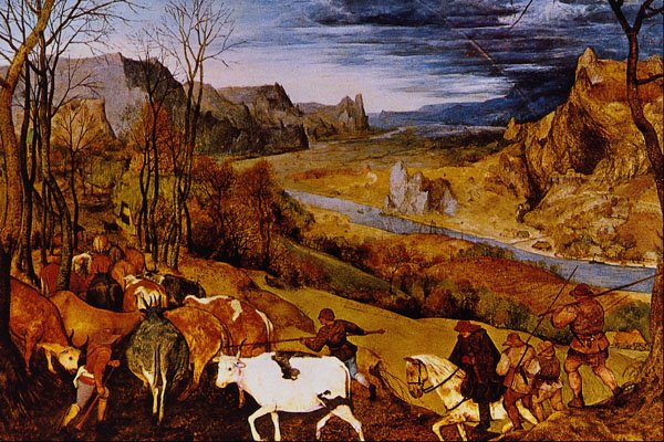 492090 Autumn , Pieter Brueghel A4 Photo Print